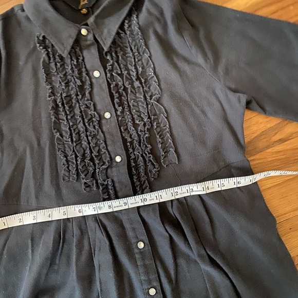 Jack. Longsleeve Ruffle Front Dress - Picture 5 of 8